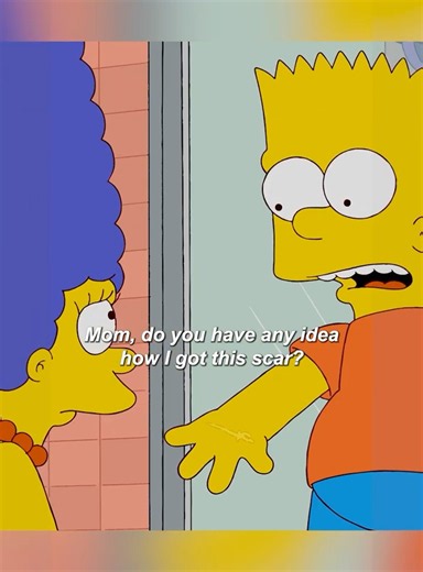 The Mystery Behind Bart’s Scar!