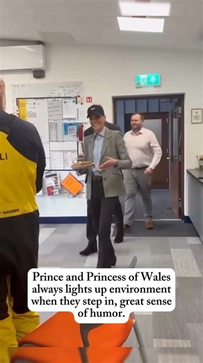 Prince William and Princess Catherine's visit always lights up the environment, love their energy