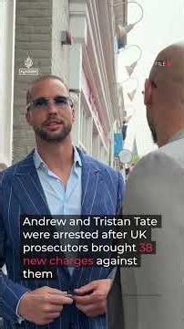 Tate brothers vow to fight extradition as they appear at court in Miami | AJ #shorts