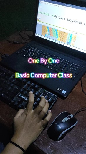 One by one Basic Computer Class