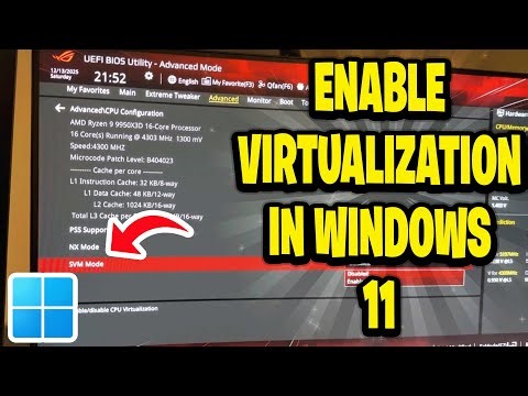 How To Enable Virtualization In Windows 11