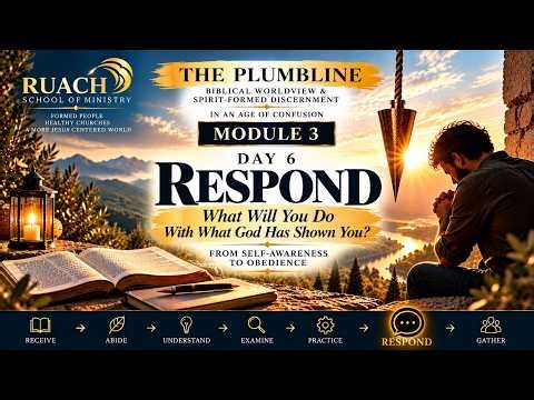 Day 6 — RESPOND | What Will You Do With What God Has Shown You? | Your Daily Plumbline | Module 3