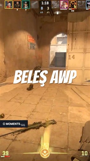 CS2 AWP 3K on Dust 2 | Clean Snipes & Insane Accuracy 🎯 #cs2