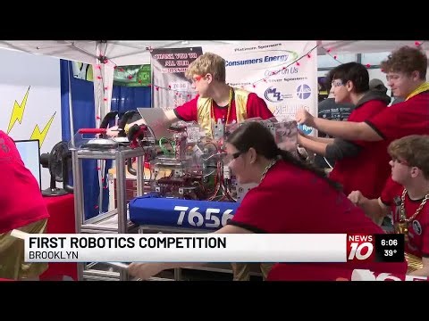 FIRST Robotics competition held in Brooklyn