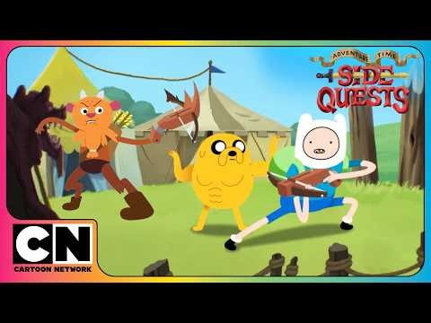 🌟 NEW 🌟 Adventure Time: Side Quests: 🏹 Finn Takes on the Crossbow Tournament! 🏹 | Cartoon Network