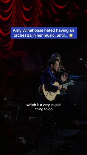 #markronson #amywinehouse #orchestra #loveisalosinggame #backtoblack • mark ronson shares a story about the use of a string section in the album ‘back to black’. amy winehouse told mark that she didn’t want an orchestra in her music, but mark added it anyway and she loved it.