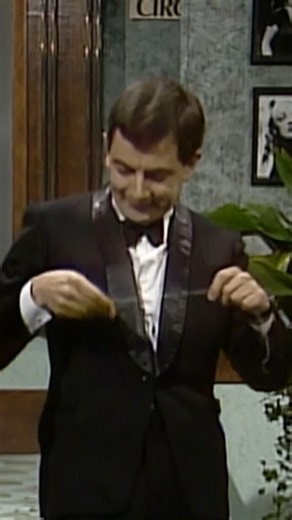 Mr Bean really leaves it down to the wire to be ready to meet royalty😅 #MrBean | Mr Bean