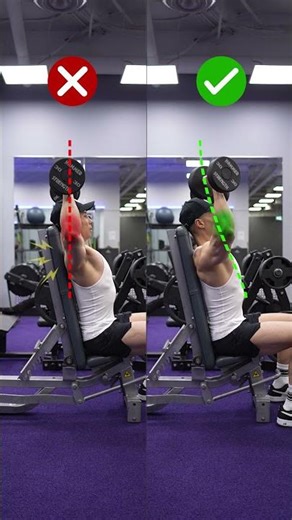 ❌ FIX THIS Shoulder Press Mistake!