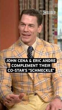 John Cena & Eric André's Compliment Their Co-Star's "Schmeckle" #netflix