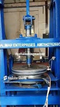 Paper Plate Making Machine | Available on IndiaMART
