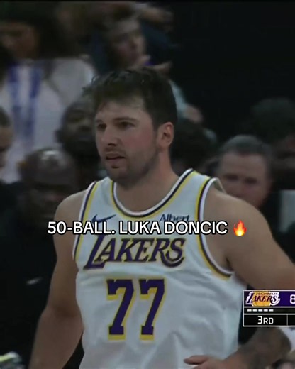 #LUKA DROPS FIRST 50 PIECE OF THE SEASON 🤯 #lakers #nba #basketball | luka doncic