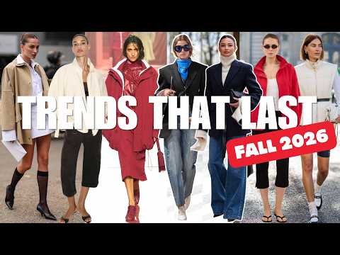 The ONLY Fall Trends Worth Buying in 2026 (You'll Wear Them for Years)