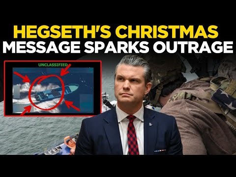 Pete Hegseth LIVE: Hegseth Lights Pentagon Christmas Tree, Sends Chilling Message | Trump | Watch...