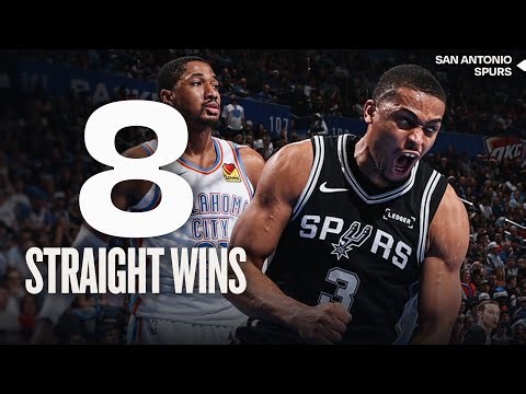 The BEST Moments of the Spurs' DOMINANT 8-Game Win Streak!
