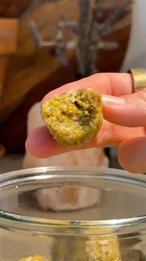 Cardamom Pistachio Balls