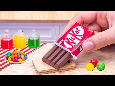 Amazing KitKat Cake Dessert | Sweet French-Style Mini Rainbow KitKat Chocolate Cake Decorating Ideas