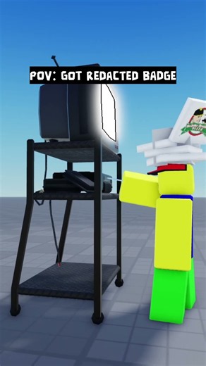 POV: Got REDACTED badge #roblox #doors #로블록스
