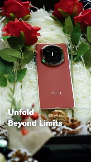 Unwrap, unfold, and unwind in style.✨ #Huawei #ASMR