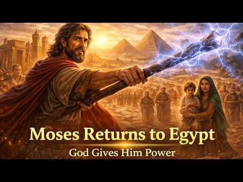 Exodus Chapter 4 – Moses Returns to Egypt | God Gives Him Power