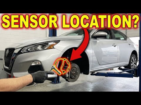 Wheel Speed Sensor Location 2019 Nissan Altima