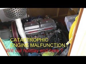 Catastrophic Narrowboat Engine Malfunction !!!