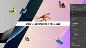 Stop, collaborate and comment in Photoshop. Paul Trani shows you how to share your work with colleagues and friends in Photoshop with the new share for commenting feature: https://adobe.ly/3BR7ACS | Adobe Photoshop