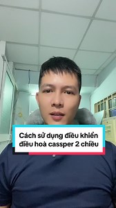 điều khiển điều hoà cassper dù ít nút nhưng rất nhiều chức năng #shopremotedieukhien #shindieukhien #dieukhien #remote #dieukhienmaylanh