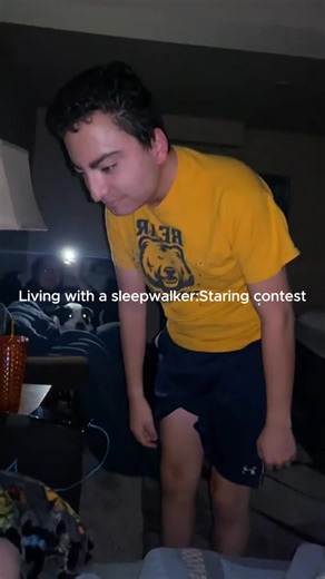 Caught on Camera: Sleepwalking Adventures!#sleepwalk #sleepwalking #funny #funnyvideo #comedy