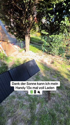Solar-Powerbank fürs Camping: Handy 13× laden