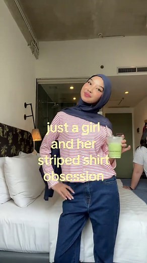 Just a Girl and Her Striped Shirt Obsession - baju garis garis