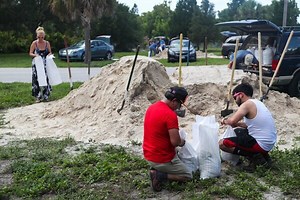 44K views · 144 reactions | Elsa is expected to be the first major storm of this year’s Atlantic hurricane season to hit mainland Florida. It has strengthened into a Category 1 hurricane twice since Friday before weakening into a tropical storm. https://nyti.ms/3dOKJPa | The New York Times | Facebook