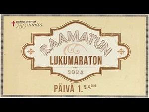 Raamatun lukumaraton │ Päivä 1 │ 9.4.2026