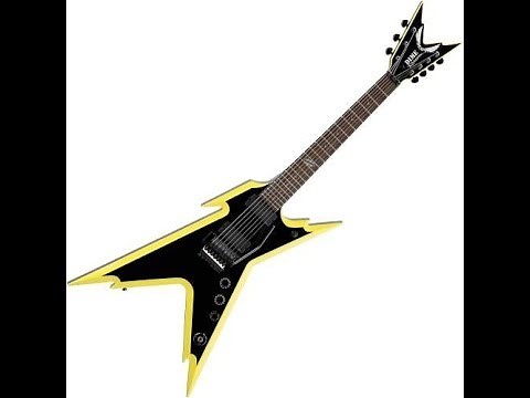 Dean Razorback 255 7 String - Review and Demo