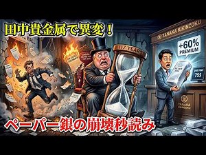 【極秘文書】117年続いた「銀価格操作」が12月に終了へ。田中貴金属で起きているプレミアム異常とペーパー銀の崩壊