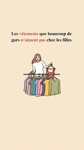 Les vêtements que beaucoup de gars n'aiment pas chez les filles...👗🤮 | Les Codes de l’Amour