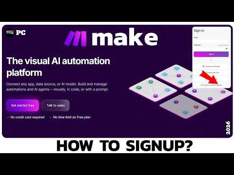 How to Create a New Account on Make.com (2026)?