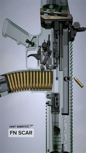 FN SCAR-L (How it works) #cardboard #airsoft #guns #military #papergun