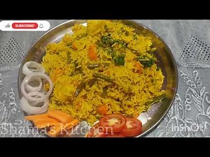 Vegetable Pulao | Quick & Easy To Make Main Course Recipe | Shama's kitchen