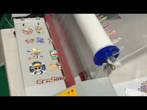 UV DTF sticker laminating