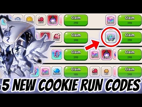 5 NEW COUPON CODES 😱 Redeem Now in Cookie Run Kingdom