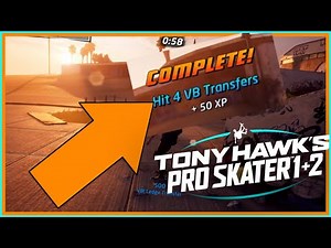 Hit 4 VB Transfers on Venice Beach - Tony Hawk Pro Skater 1 + 2 #THPS