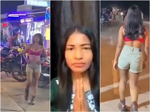 Viral video shows Indore Girl flaunting bra and skimpy shorts on busy road, threatens suicide after backlash | Watch