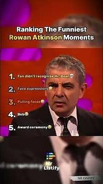 Ranking The Funniest Rowan Atkinson Moments!! #rowanatkinsonedit #mrbean