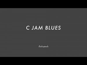 C JAM BLUES chord progression - Backing Track (no piano)