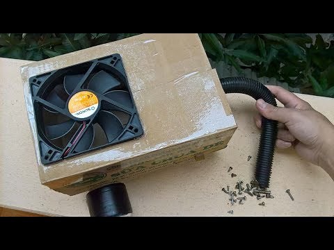 How To Make Vacuum Cleaner From Cardboard - Easy Way