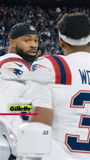 Craig Woodson manifested K'Lavon's game-clinching play 🙌 #micdup #patriots #nfl #shorts