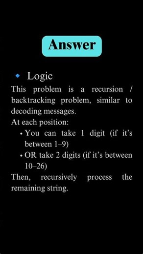 Day 37 | Interview Question ⁉️