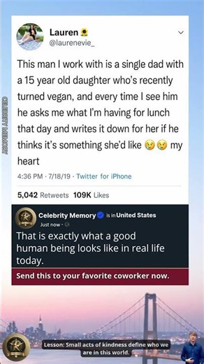 A Pure Moment Of Kindness At The Office
