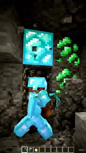 Unbelievable Diamond Discovery Deep Underground in Minecraft! 💎