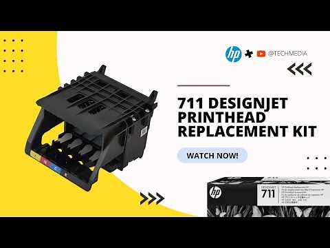 "HP 711 Printhead Unboxing: The Must-Have for Printing Pros!